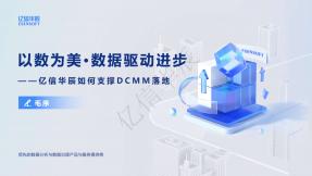 億信華辰如何支撐DCMM落地