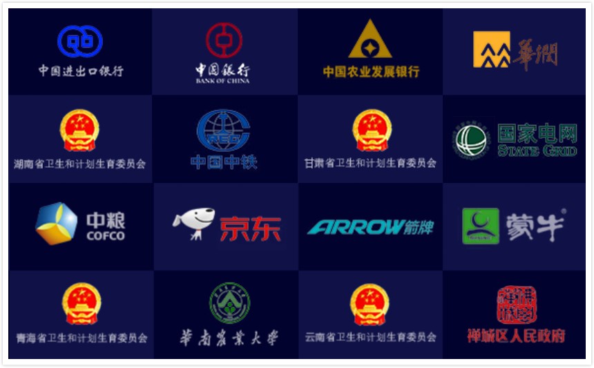 億信華辰部分客戶名單