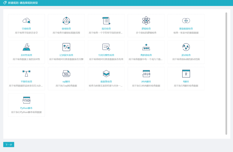 睿治產品功能-數據質量管理
