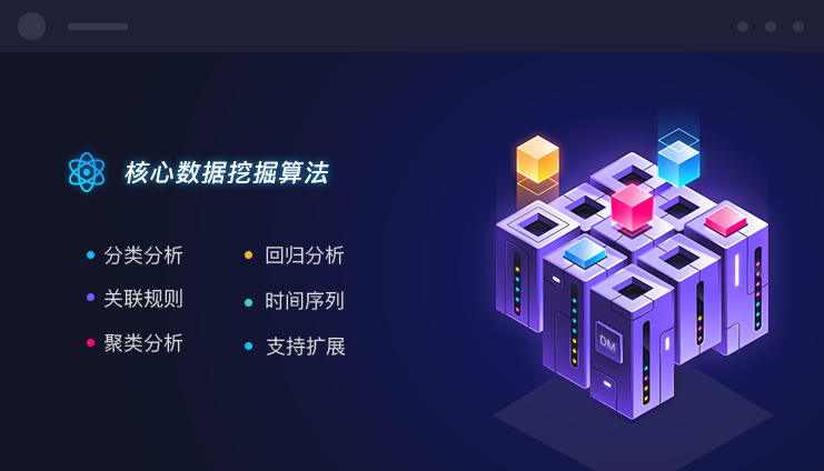 豌豆DM可視化數據挖掘平臺-豐富可擴展的挖掘算法